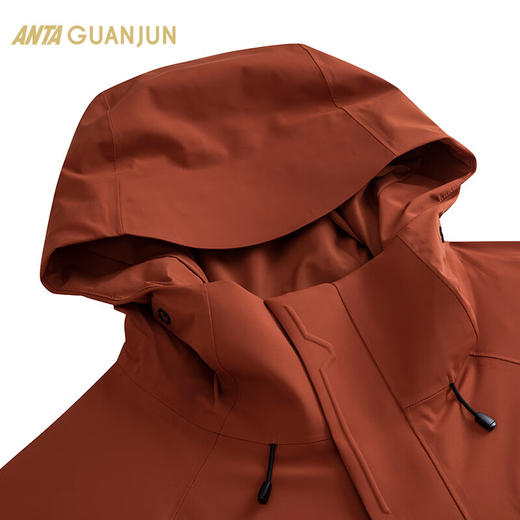 安踏冠军户外系列 冲锋衣羽绒内胆两件套男保暖防水外套152440617 商品图2