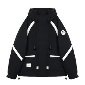 【新品上新】HX 冬季短款带帽羽绒服90绒S100444104101