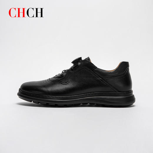 CHCH平衡鞋牛皮旋转自动扣时尚休闲运动鞋男鞋CO2A2071 商品图3