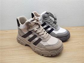 2023豪行秋冬新款23410109韩版低跟时尚休闲女靴高帮女鞋