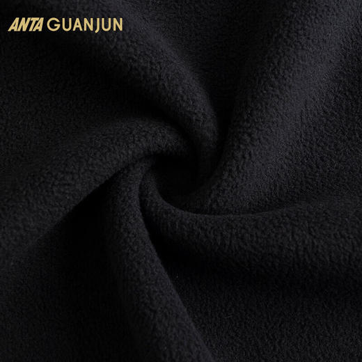 安踏冠军户外系列套头卫衣男士密暖绒保暖圆领运动上衣152440710 商品图5