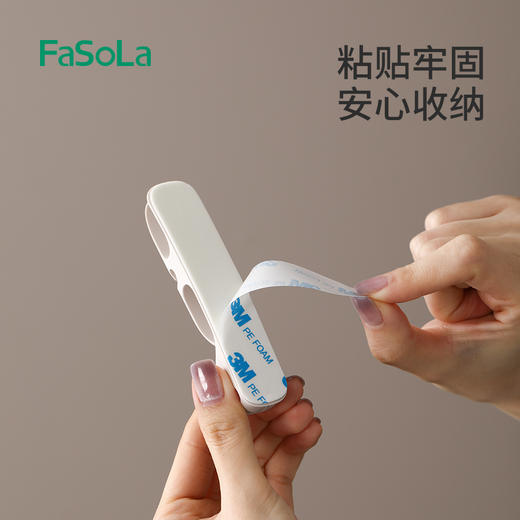 硅胶理线器桌面收纳手机充电线固定神器网线自粘整理收纳 商品图4