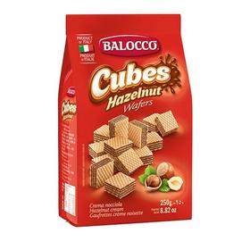 百乐可Balocco 榛仁威化饼干 125g/袋