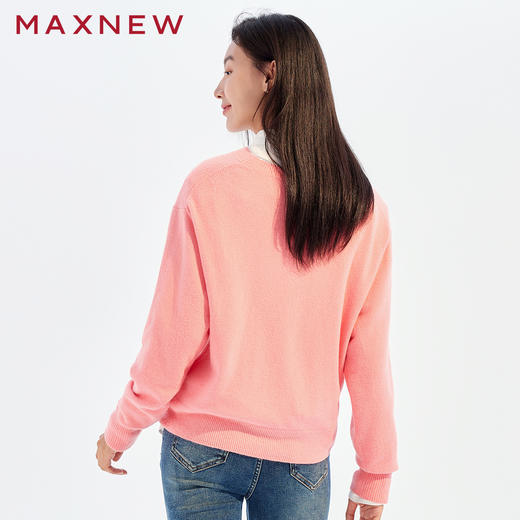 【毛衫】丝光超柔圆领毛衫1N4222504 商品图2