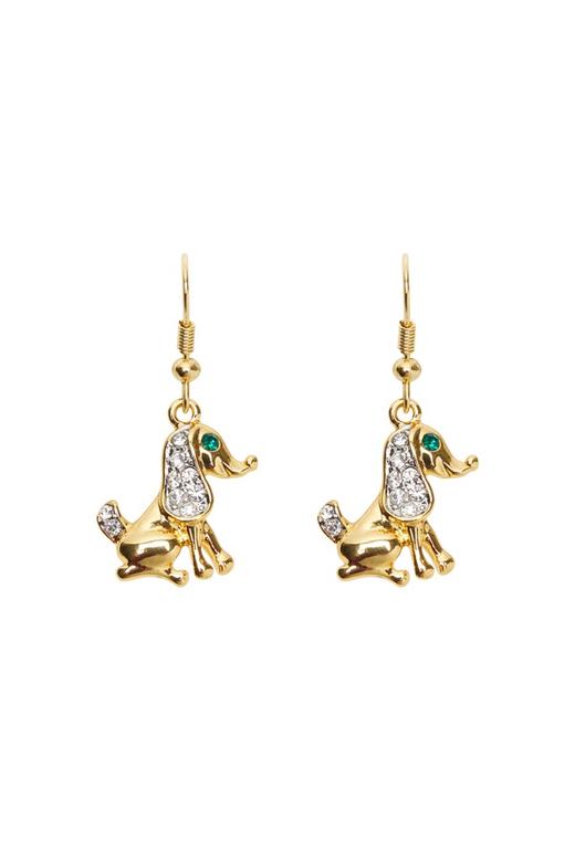 DEDE迪迪 动物造型趣味锆石耳环 6694 商品图1