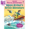 预售 【中商原版】解谜冒险书 北极探险 Puzzle Adventures Agent Arthurs Arctic Adventure 英文原版 儿童推理探险故事 进口读物 商品缩略图0