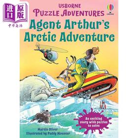 预售 【中商原版】解谜冒险书 北极探险 Puzzle Adventures Agent Arthurs Arctic Adventure 英文原版 儿童推理探险故事 进口读物