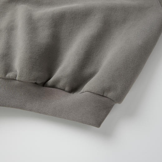 ROMI STUDIO“松弛随性” 内加绒落肩宽松圆领套头卫衣 RW24AS90935 商品图4