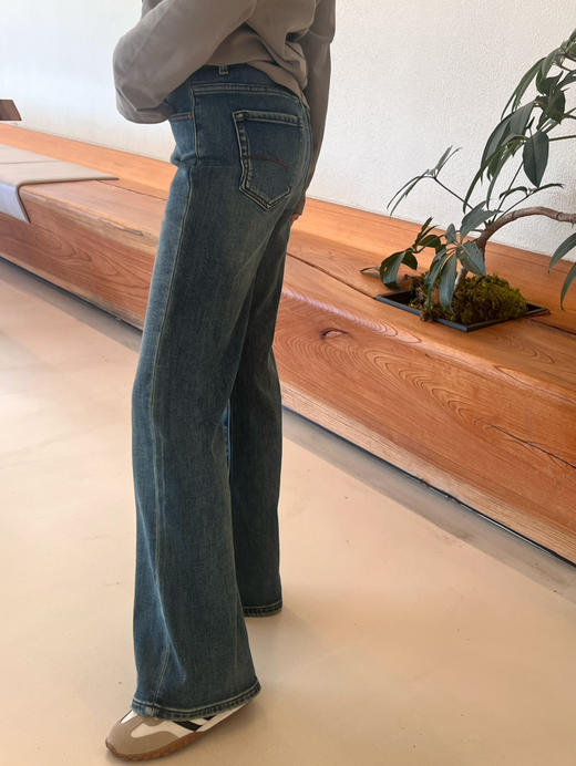 2411215    Fr** 弹力 牛仔裤筒裤 秋冬 商品图3