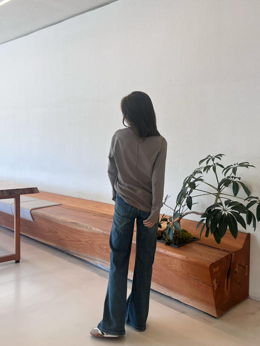 2411215    Fr** 弹力 牛仔裤筒裤 秋冬 商品图2