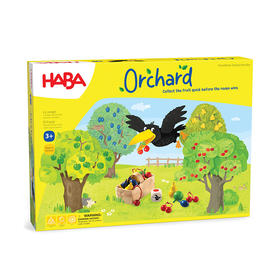 HABA 乌鸦果园 儿童桌游 适合3岁 团队协作 物品收集 德国品牌-1004170002