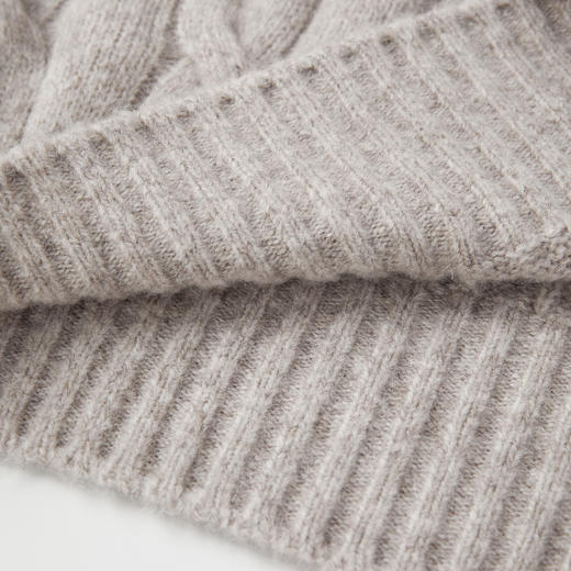 ROMI STUDIO美利奴绵羊毛羊驼毛莱赛尔混纺套头毛衫 RW24WSY1019 商品图4