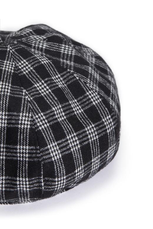 AVA 黑白格纹时尚贝雷帽 7793 商品图2