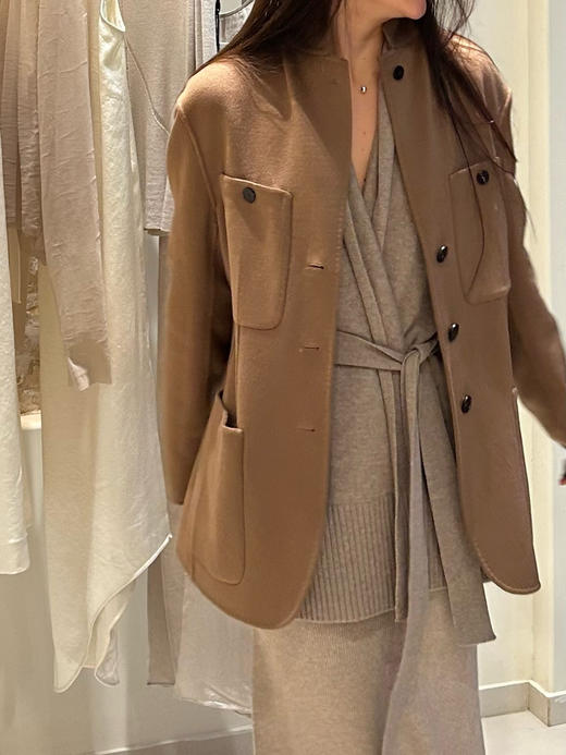 Puree｜#0118 Reversible Men’s Blazer 两面穿夹克 [ 驼 ] 商品图2