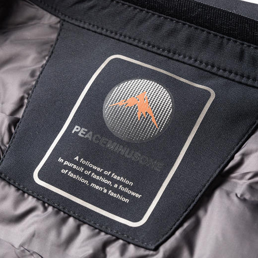 【90白鸭绒 可脱卸内胆】罗蒙秋冬翻领羽绒服外套男士简约百搭爸爸装羽绒服外套 商品图10