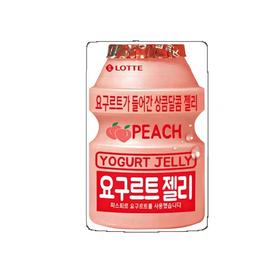 롯데요구르트젤리  복송아맛50g