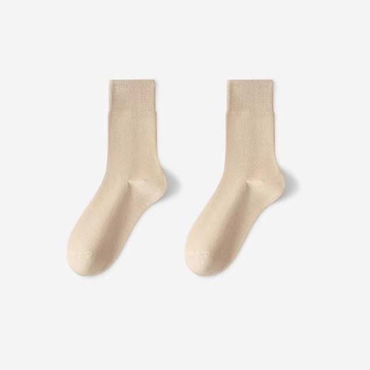 秋冬长筒袜六色中筒袜女袜日系堆堆袜 商品图8