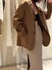 Puree｜#0118 Reversible Men’s Blazer 两面穿夹克 [ 驼 ] 商品缩略图0