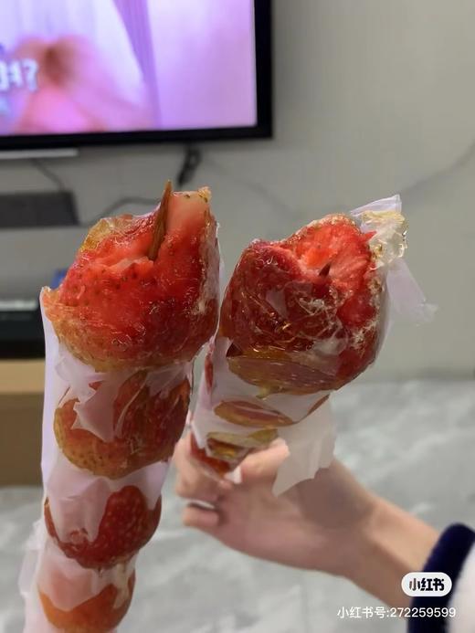 草莓糖葫芦2个 商品图2
