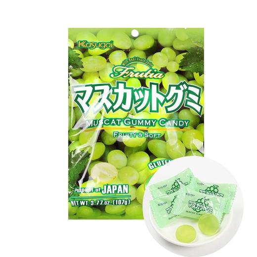 春日井 青葡萄味软胶糖 107g/袋 商品图0