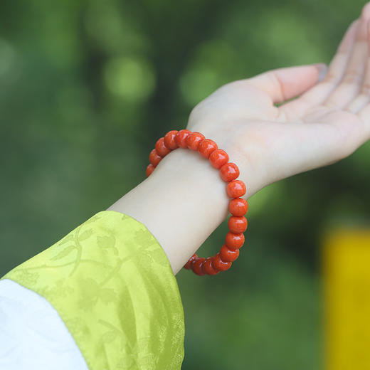 【宫里手串】瓦西南红老型珠手串 MY 商品图0