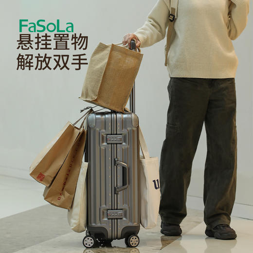 FaSoLa多功能收纳扣行李箱挂包带卡扣挂钩背包扣锁旅行箱多功能捆绑带 商品图3