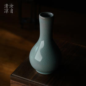 问鼎汝自清凉胆瓶 梅瓶 三足洗 长颈瓶 纸槌瓶（缺货）