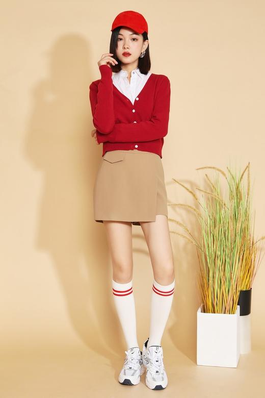 L.Fleuri 百搭V领针织开衫 14501 商品图3