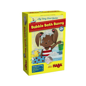 HABA 小兔子泡泡浴 儿童桌游 适合2岁 观察力 记忆专注 简单逻辑 德国品牌-301601