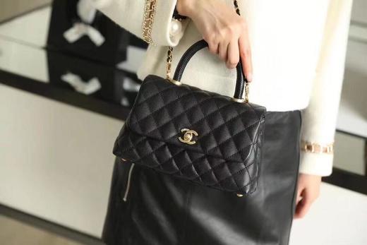 香奈儿-CocoHandle，牛皮手柄原厂Hass皮，经典到让你可以用到老的包！（HH） 商品图3