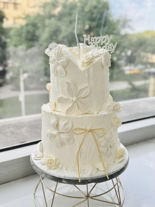 5+7寸新罗马复古刮花蛋糕 商品图2