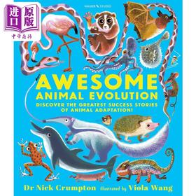 【中商原版】令人惊叹的动物进化 Awesome Animal Evolution Discover the Greatest Success Stories 英文原版 儿童科普读物