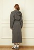 WHO KNOWS 深灰色休闲卫衣半裙套装 19278 商品缩略图3