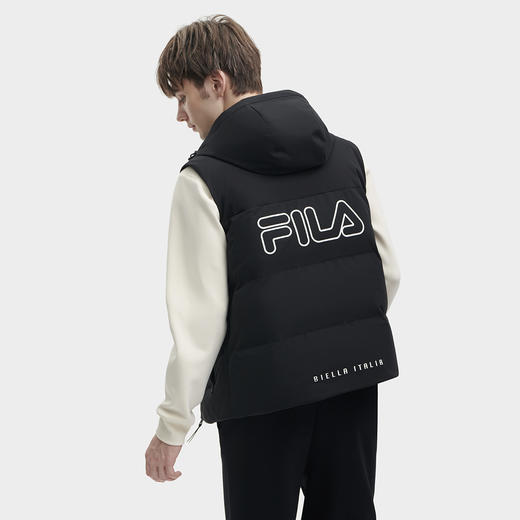 3件折上7折【自营】FILA/斐乐  男羽绒马甲 F11M349908RBK 商品图1