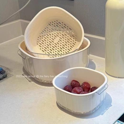 双层沥水篮 商品图1