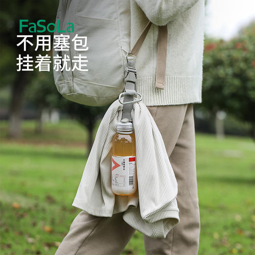 FaSoLa多功能收纳扣行李箱挂包带卡扣挂钩背包扣锁旅行箱多功能捆绑带 商品图6