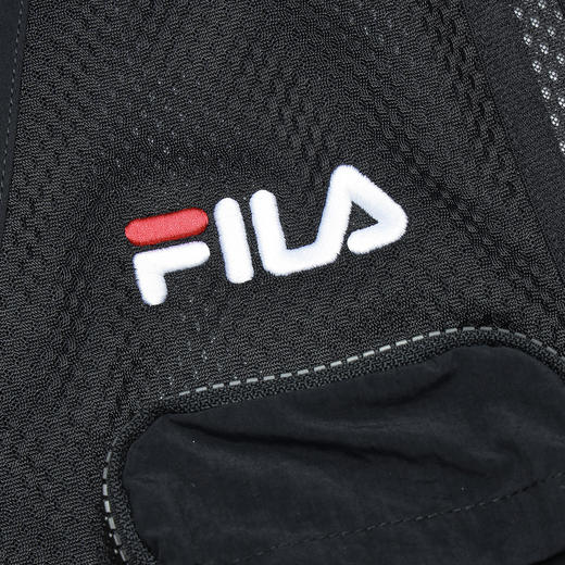 3件折上7折【自营】FILA/斐乐  男梭织马甲 F11M349704FBK 商品图3