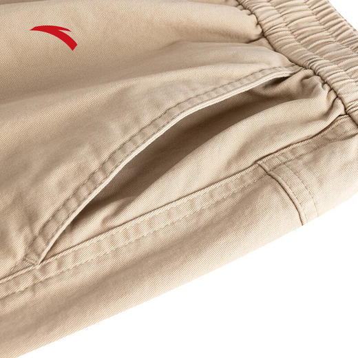 安踏美式工装长裤男冬季新款梭织宽松收口休闲裤子男裤152448506 商品图2