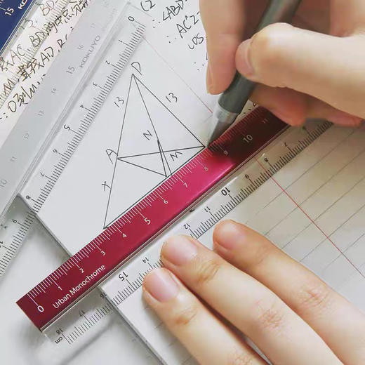 国誉WSG—CLU18都市印象铝制直尺/颜色随机或到店自选 商品图2