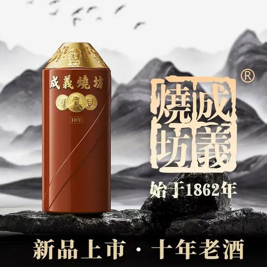 真实年份10年 老酒陈酒 成义烧坊酱香型白酒500ML 商品图0