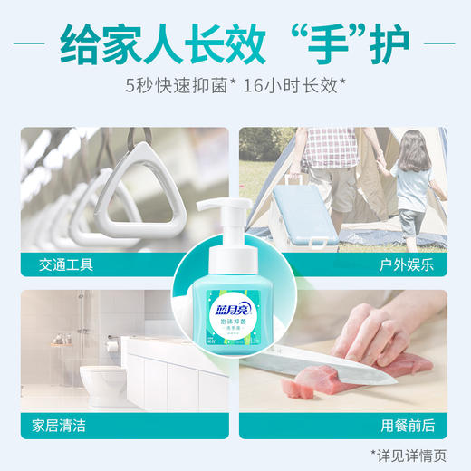 蓝月亮  泡沫洗手液-薄荷255ml 商品图3