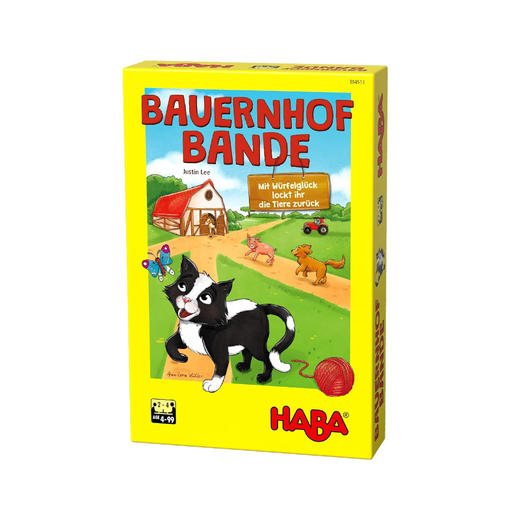 HABA 谷仓动物 儿童桌游 适合3岁 团队协作 语言表达  德国品牌-304513 商品图0