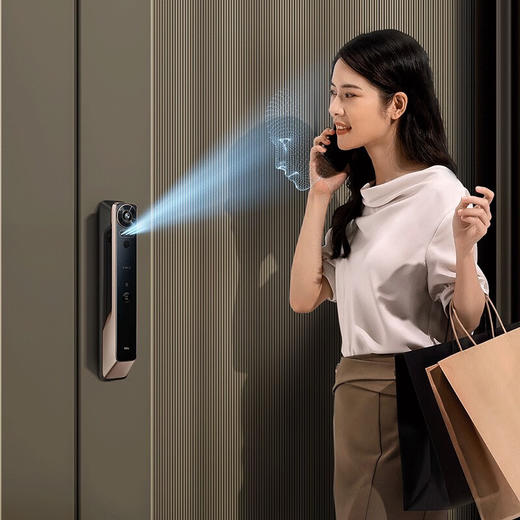 TCL  真3D人脸识别猫眼锁  X10 商品图3