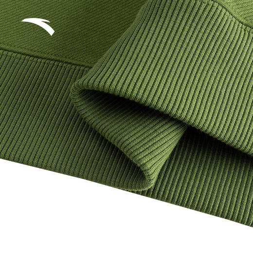 安踏潮流百搭连帽卫衣男秋冬新款字母印花休闲运动上衣172448703N 商品图8