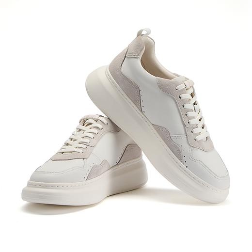 柒牌休闲鞋男士2024新款轻便舒适男款时尚潮流低帮浅口平底男鞋子	127X70410 商品图2