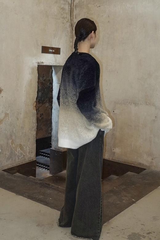 ANSUABEL 复古渐变软糯针织上衣 19319 商品图4