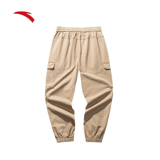 安踏美式工装长裤男冬季新款梭织宽松收口休闲裤子男裤152448506 商品图0