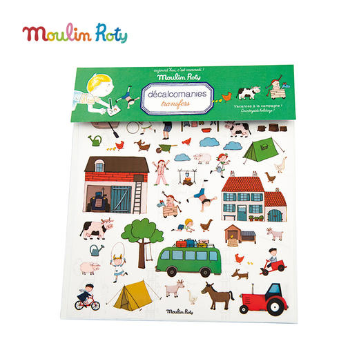 Moulin Roty 植物学家主题 转印贴 适合三岁以上 转印效果极佳 法国品牌- 712430 商品图13