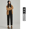 【毛呢裤子】秋冬新款 高腰显瘦萝卜裤 宽松西裤小脚休闲哈伦裤女 商品缩略图5