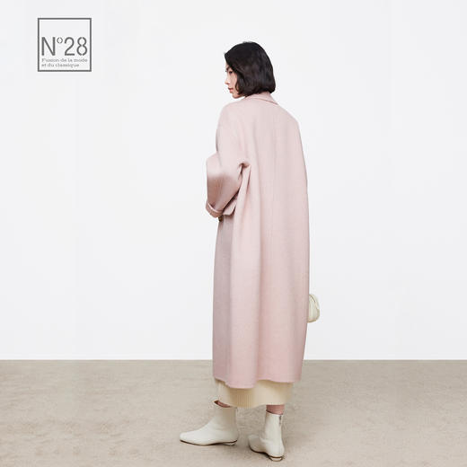 【破价】【韩剧女主角】冬款气质高级感中长款毛呢大衣舒适简约外套8352D529 商品图2